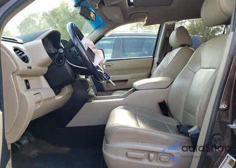 2013 Honda Pilot Exl from USA, damaged, VIN 5FNYF4H57DB028765